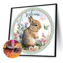 Load image into Gallery viewer, Diamond Painting - Full Round - bunny garland (30*30CM)

