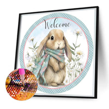 Load image into Gallery viewer, Diamond Painting - Full Round - bunny garland (30*30CM)
