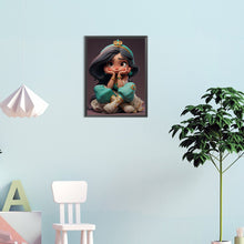 Load image into Gallery viewer, Diamond Painting - Full Round - princess jasmine (30*40CM)
