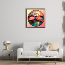 Load image into Gallery viewer, Diamond Painting - Full Round - flamingo (30*30CM)
