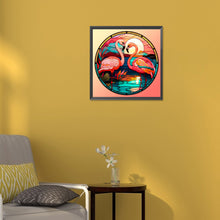 Load image into Gallery viewer, Diamond Painting - Full Round - flamingo (30*30CM)
