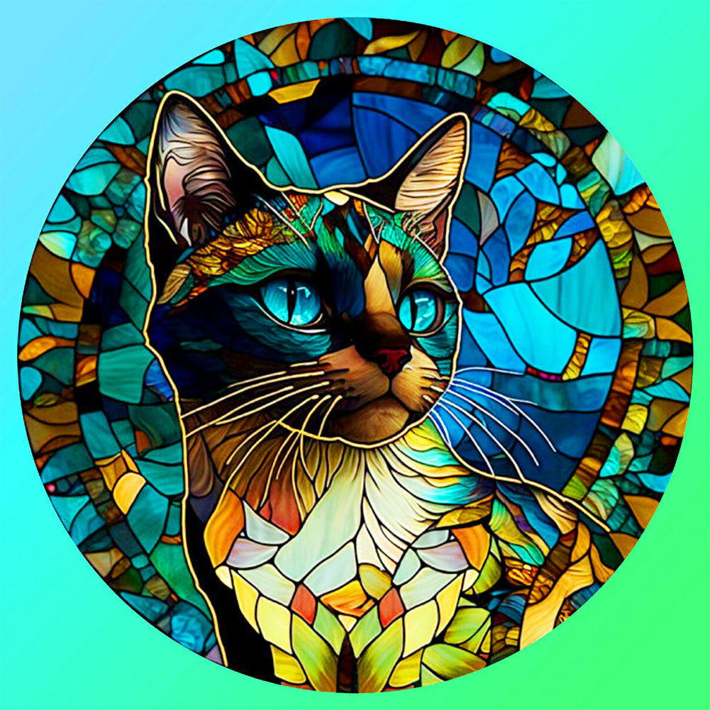 Diamond Painting - Full Round - cat (30*30CM)
