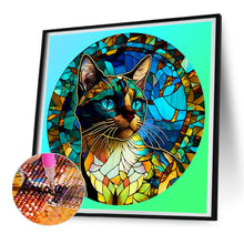 Load image into Gallery viewer, Diamond Painting - Full Round - cat (30*30CM)
