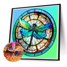 Load image into Gallery viewer, Diamond Painting - Full Round - dragonfly (30*30CM)
