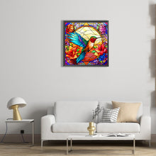 Load image into Gallery viewer, Diamond Painting - Full Round - colorful hummingbird (30*30CM)
