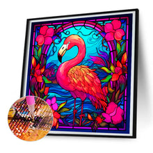 Load image into Gallery viewer, Diamond Painting - Full Round - pond flamingo (30*30CM)
