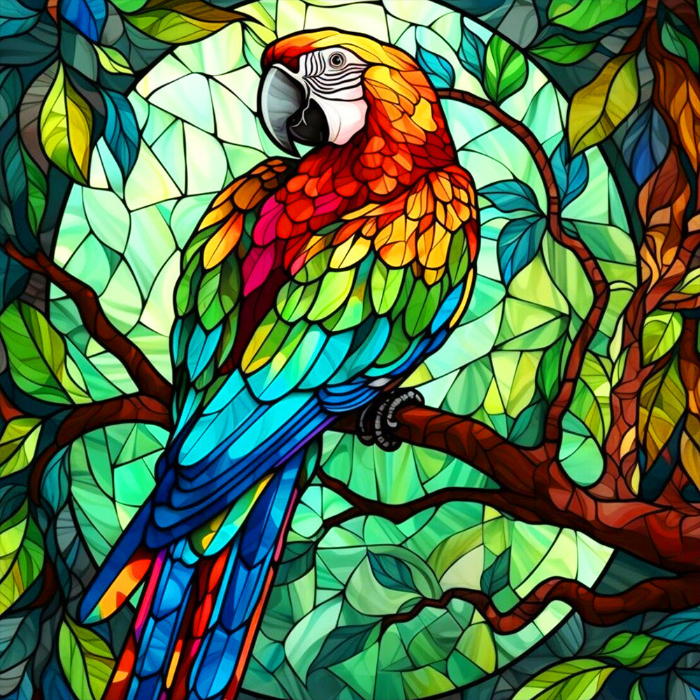 Diamond Painting - Full Round - macaw (30*30CM)