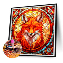 Load image into Gallery viewer, Diamond Painting - Full Round - focused fox (30*30CM)
