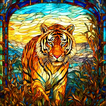Load image into Gallery viewer, Diamond Painting - Full Round - marching tiger (30*30CM)
