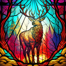 Load image into Gallery viewer, Diamond Painting - Full Round - deer (30*30CM)
