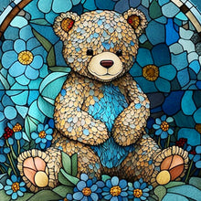 Load image into Gallery viewer, Diamond Painting - Full Round - teddy bear (30*30CM)
