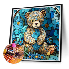Load image into Gallery viewer, Diamond Painting - Full Round - teddy bear (30*30CM)
