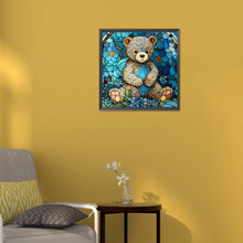 Load image into Gallery viewer, Diamond Painting - Full Round - teddy bear (30*30CM)
