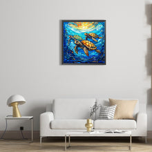 Load image into Gallery viewer, Diamond Painting - Full Round - sea turtle (30*30CM)
