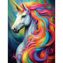 Load image into Gallery viewer, Diamond Painting - Full Round - colorful horse (30*40CM)
