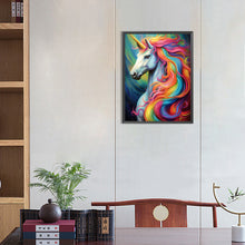 Load image into Gallery viewer, Diamond Painting - Full Round - colorful horse (30*40CM)
