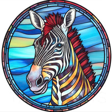 Load image into Gallery viewer, Diamond Painting - Full Round - zebra (30*30CM)
