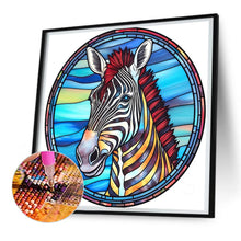 Load image into Gallery viewer, Diamond Painting - Full Round - zebra (30*30CM)
