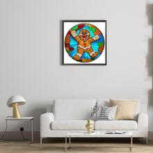 Load image into Gallery viewer, Diamond Painting - Full Round - gingerbread Man (30*30CM)
