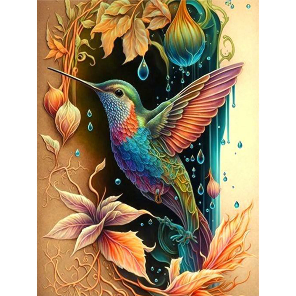 Diamond Painting - Full Round - hummingbird (30*40CM)