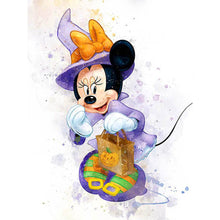 Load image into Gallery viewer, Diamond Painting - Full Round - Watercolor Disney Minnie Mouse (30*40CM)
