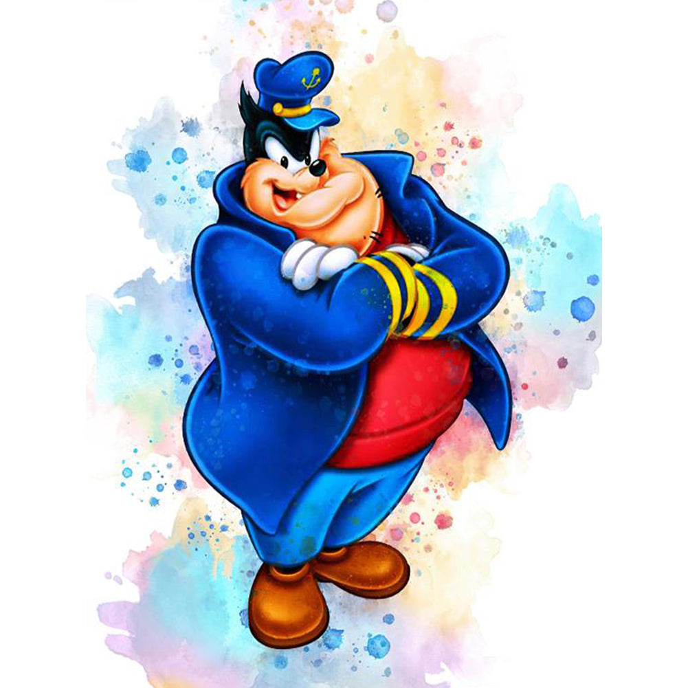Diamond Painting - Full Round - Watercolor Disney Peter (30*40CM)