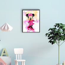 Load image into Gallery viewer, Diamond Painting - Full Round - Watercolor Disney Minnie Mouse (30*40CM)
