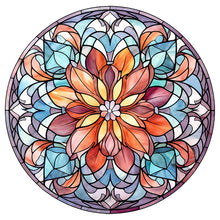 Load image into Gallery viewer, Diamond Painting - Full Round - flower glass art (30*30CM)
