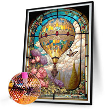 Load image into Gallery viewer, Diamond Painting - Full Square - Glass Art - Hot Air Balloon (40*50CM)
