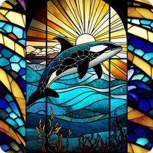 Load image into Gallery viewer, Diamond Painting - Full Round - Sea Life Glass Art (30*30CM)
