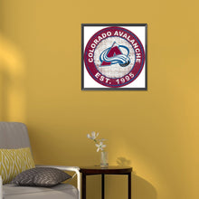 Load image into Gallery viewer, Diamond Painting - Full Round - NFL Colorado Avalanche (30*30CM)
