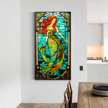 Load image into Gallery viewer, Diamond Painting - Full Round - Mermaid Glass Art (40*70CM)
