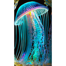 Load image into Gallery viewer, Diamond Painting - Full Round - Jellyfish Glass Art (40*70CM)

