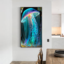 Load image into Gallery viewer, Diamond Painting - Full Round - Jellyfish Glass Art (40*70CM)
