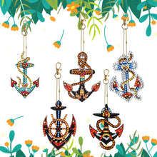 Load image into Gallery viewer, DIY Diamond Ornament Decoration Pirate Captain 6pcs Gift for Kids (GJ074)
