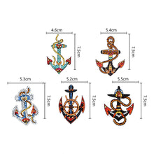 Load image into Gallery viewer, DIY Diamond Ornament Decoration Pirate Captain 6pcs Gift for Kids (GJ074)
