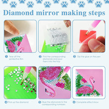 Load image into Gallery viewer, DIY Diamond Art Bookmarks Art Craft 5D Leather Triangle Page Book Marks(SQ016)
