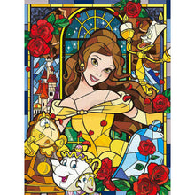 Load image into Gallery viewer, Diamond Painting - Full Round - Disney Belle Princess Glass Art (40*50CM)
