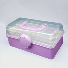 Load image into Gallery viewer, Clear Bead Storage Containers Small Parts Storage Diamond Painting Accessory Box
