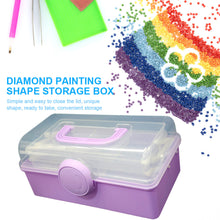 Load image into Gallery viewer, Clear Bead Storage Containers Small Parts Storage Diamond Painting Accessory Box
