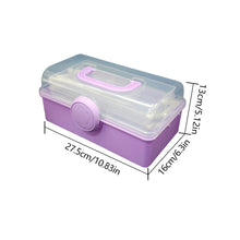 Load image into Gallery viewer, Clear Bead Storage Containers Small Parts Storage Diamond Painting Accessory Box
