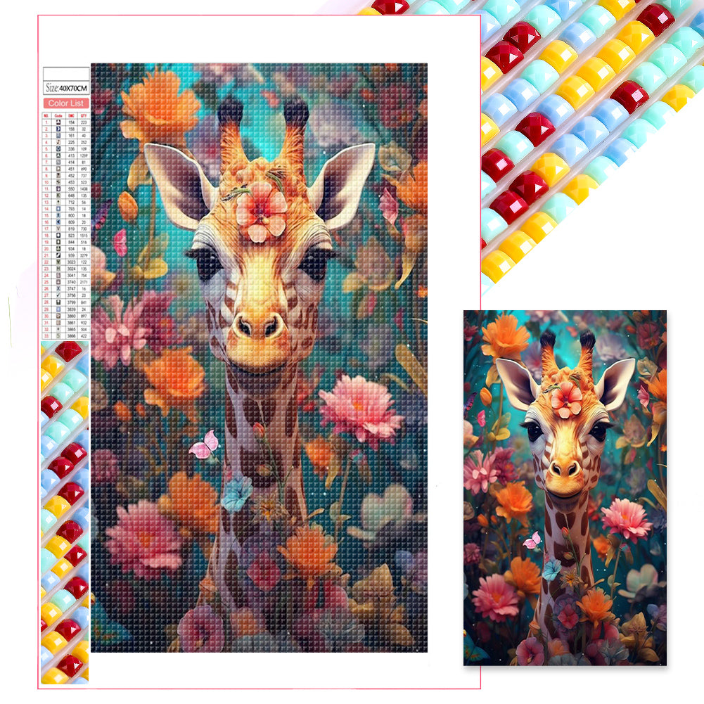Diamond Painting - Full Square - giraffe (40*70CM)