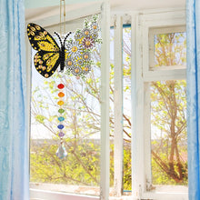 Load image into Gallery viewer, Sunflower/Animals Diamond Dots Art Cute Home Garden Decoration (Butterfly1)
