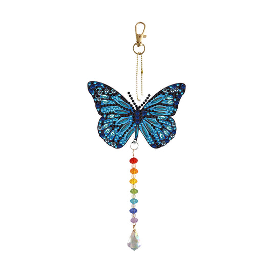 Sunflower/Animals Diamond Dots Art Cute Home Garden Decoration (Butterfly3)