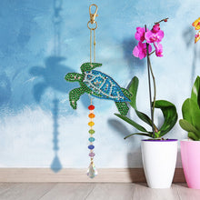Load image into Gallery viewer, Sunflower/Animals Diamond Dots Art Cute Home Garden Decoration (Sea Turtles)
