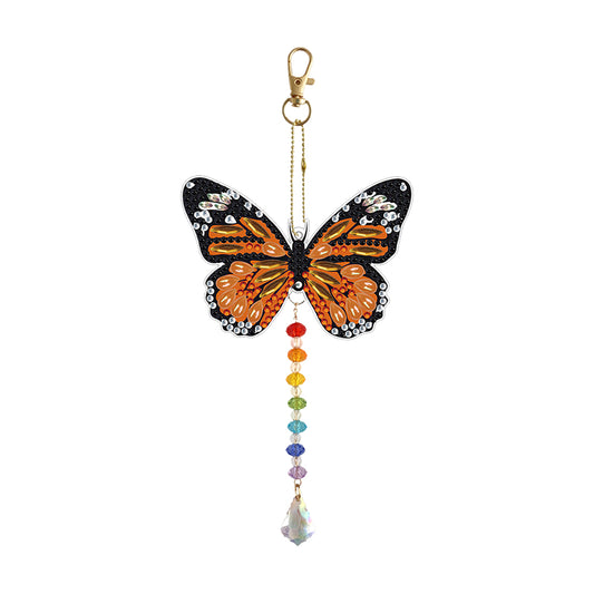Sunflower/Animals Diamond Dots Art Cute Home Garden Decoration (Butterfly5)