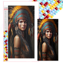 Load image into Gallery viewer, Diamond Painting - Full Square - indian beauty (40*80CM)
