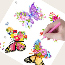 Load image into Gallery viewer, DIY Child Stickers Toy Animals Butterfly for Kids Adult Beginners (BT349)
