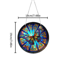 Load image into Gallery viewer, Butterfly/Animals Crystal Rhinestone Pendants Double Side Home Garden Decoration
