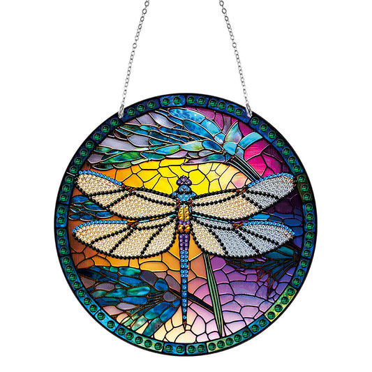Butterfly/Animals Crystal Rhinestone Pendants Double Side Home Garden Decoration
